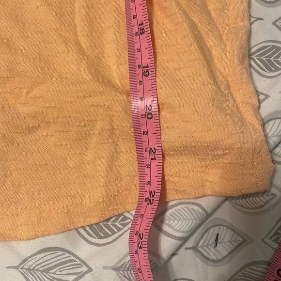 Croft and Barrow peach peasant top - Picture 4 of 4